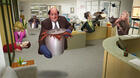 Concept for a promotional game for The Office in Horizon Worlds
