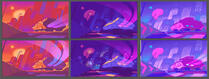 Color thumbnails done for the promo key visual